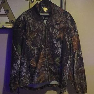 Redhead camouflage fleece jacket